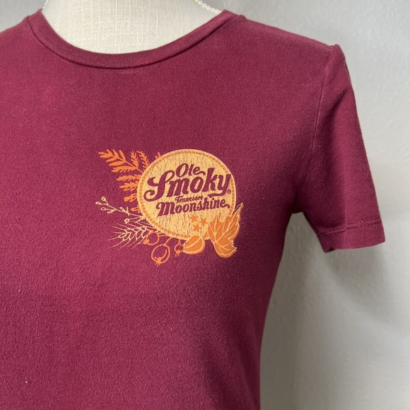 Ole Smoky Tennessee Moonshine Women’s Small Red Shirt Mason Jar - Picture 3 of 3